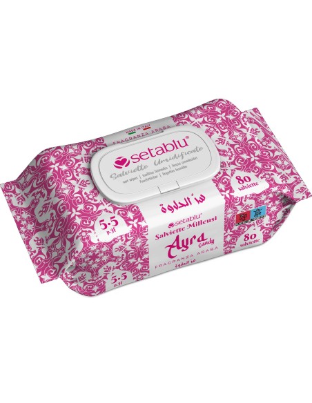 SALVIETTE MILLEUSI FRAGRANZA ARABA 80 PZ AYRA CANDY