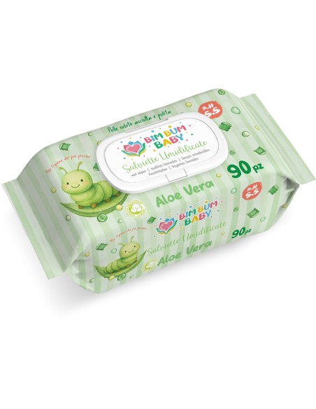 SALVIETTE BABY ALOE VERA 90 Pz