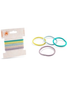 ELASTICI COLORATI 10 Pz 0,5 x 13 cm (6 Pz)