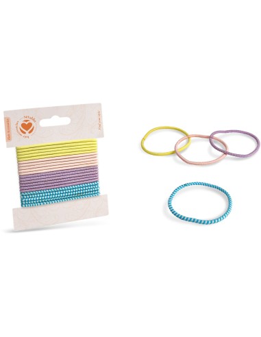 ELASTICI 20 Pz VARI COLORI 0,25 cm (6 Pz)