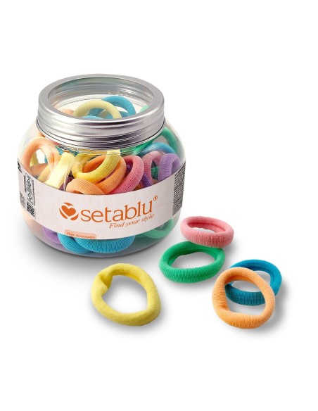 ELASTICI MINI COLORI ASS.TI 50 Pz (12 Pz)