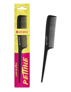 PETTINE A CODA NERO CARD (12 Pz)