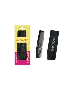 PETTINE DA TASCHINO NERO CON ASTUCCIO (12 Pz)