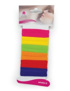 ELASTICI CARD 12 PZ COLORATI (24 Pz)