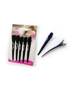 PINZA BECCO METALLO MEDIA 5 PZ NERA (12 Pz)
