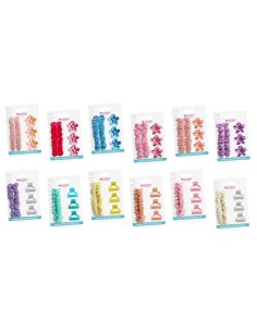 SET 2 ELASTICI +3 PINZETTE (12 Pz)