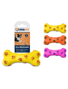 OSSO MASTICABILE PER CANI IN PVC 18.7x5 cm (12 Pz)