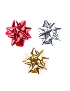 COCCARDE LARGE METALLIZZATE 19 mm (25 Pz)