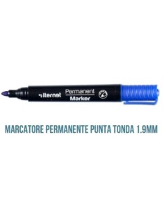 MARCATORE PERMANENTE P.TONDA BLEU (12 Pz)