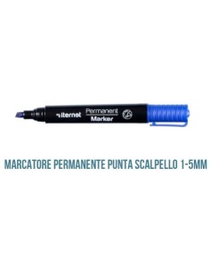 MARCATORE PERMANENTE P.SCALPELLO BLEU (12 Pz)