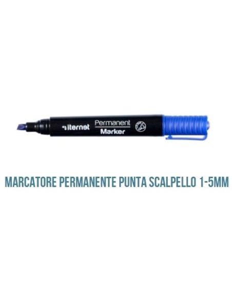 MARCATORE PERMANENTE P.SCALPELLO BLEU (12 Pz)