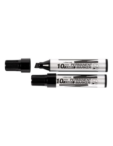 MARCATORE PERMANENTE JUMBO 10 mm NERO (12 Pz)