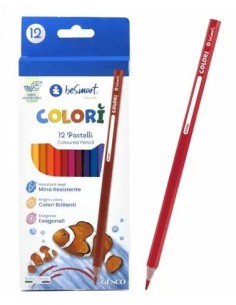 PASTELLI COLORI JOLLY BE-SMART (12x12 Pz)