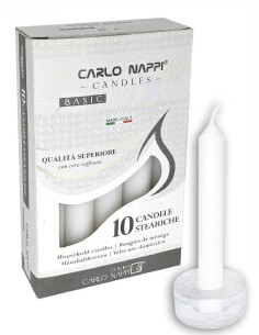 CANDELE STEARICHE (8 x 10 Pz)