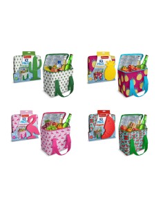 BORSA FRIGO CON SIBERINO VARIE FANTASIE 7 LT