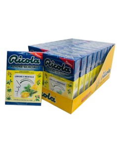 RICOLA AZIONE GLACIALE LIMONE E MENTOLO (20 astucci 50 gr.)