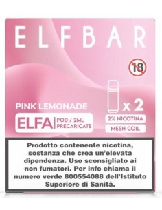 ELFBAR ELFA PREFILLED POD PINK LEMONADE 20 ml 2 Refil cod.prod.