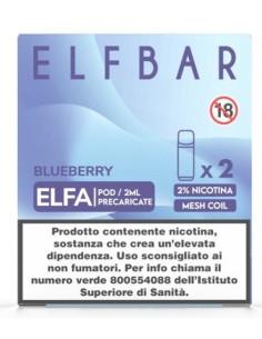 ELFBAR ELFA PREFILLED POD BLUEBERRY 20 ml 2 Refill cod.prod. PLN