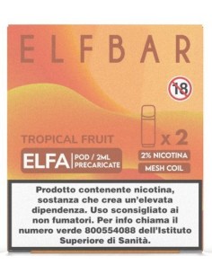 ELFBAR ELFA PREFILLED POD TROPICAL FRUIT 20 ml 2 Refill cod.prod