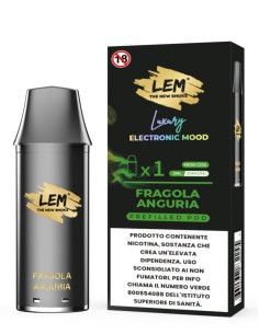 LEM CARTUCCIA MONOUSO FRAGOLA ANGURIA (5 Pz) cod.prod.PLN011533