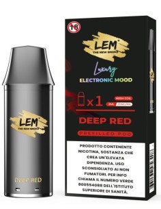 LEM CARTUCCIA (5Pz) GUSTO DEEP RED cod.prod.PLN011953