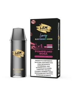 LEM CARTUCCIA MONOUSO (5Pz) GUSTO POMPELMO ROSA cod.prod.PLN0119