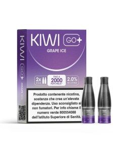KIWI GO+ POD 2 Refill GRAPE ICE 20 Cod.Prod.PLN012786