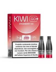 KIWI GO+ POD 2 Refill STRAWBERRY ICE 20 Cod.Prod.PLN012791