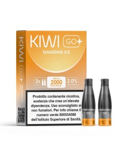 KIWI GO+ POD 2 Refill TANGERINE ICE 20 Cod.Prod.PLN012792