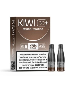 KIWI GO+ POD 2 Refill SMOOTH TOBACCO 20 Cod.Prod.PLN012793