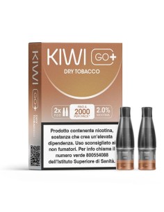 KIWI GO+ POD 2 Refill DRY TOBACCO 20 Cod.Prod.PLN012794