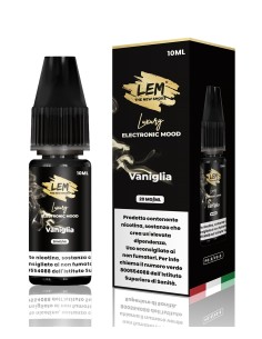 LEM LIQUIDO RICARICA VANIGLIA NICOTINA 2% 10 ml (5 Pz) Cod Prod.