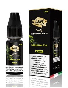LEM LIQUIDO RICARICA MELONE ICE NICOTINA 2% 10 ml (5 Pz) Cod Pro
