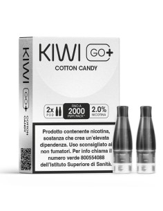 KIWI GO+ POD 2 Refill COTTON CANDY 20 Cod.Prod.PLN014181