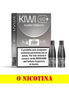 KIWI GO+ POD 2 refill CLASSIC TOBACCO 0 nicotina 2ml cod.Prod.PL