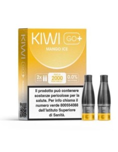 KIWI GO+ POD 2 refill MANGO ICE 0 nicotina 2ml cod.Prod.PL001437