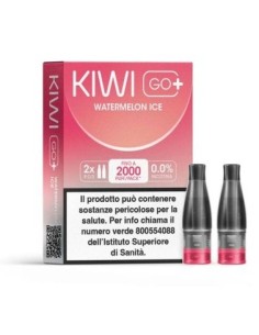 KIWI GO+ POD 2 refill WATERMELON IC ICE 0 nicotina 2ml cod.Prod.