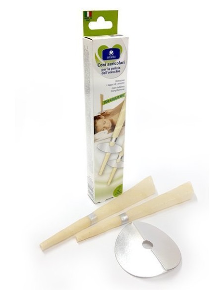 CONI AURICOLARI 2 PULIZIA ORECCHIO (12 Pz)