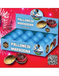 PALLONE DI MARADONA MAGIC FIRE (O 65 mm) (12 Pz)
