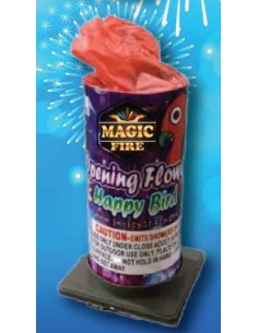 UCCELLINO FELICE CARDELLINO MAGIC FIRE 9,5 cm (O 60 mm) (2 Pz)