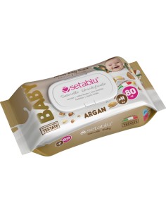 SALVIETTE BABY ARGAN 80 pz MADE IN ITALY