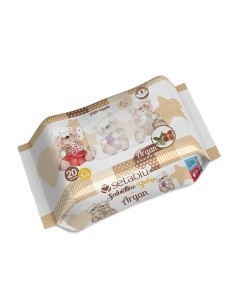 SALVIETTE BABY ARGAN 20 Pz