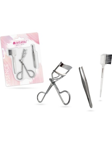 SET CIGLIA 3 Pz - PIEGACIGLIA - PINZETTA -