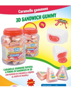 3D SANDWICH GUMMY 18 gr (50 Pz)