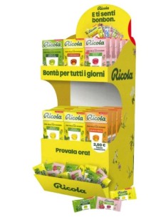 EXPO RICOLA 12 gusti (60 astucci 50 gr.)