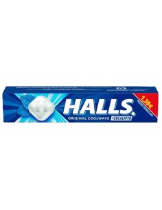 HALLS 32gr ORIGINAL SUGAR (20 Pz)