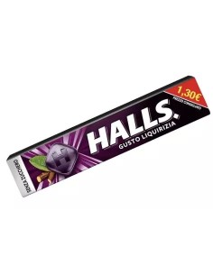 HALLS 32gr LIQUIRIZIA SUGAR FREE (20 Pz)