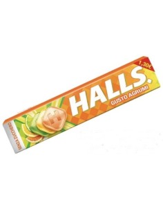 HALLS 32gr AGRUMI SUGAR FREE (20 Pz)