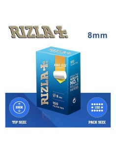 FILTRI RIZLA REGULAR 8 mm  (100 filters x10 Pz) cod.prod.C000020