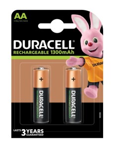 DURACELL DURALOCK PRERICARICATA STILO1300mAh(bl 2 Pz)